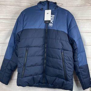 Nike Sportswear Hybrid Synthetic Fill Jacket Mystic Navy Men's Size L DX2036-434